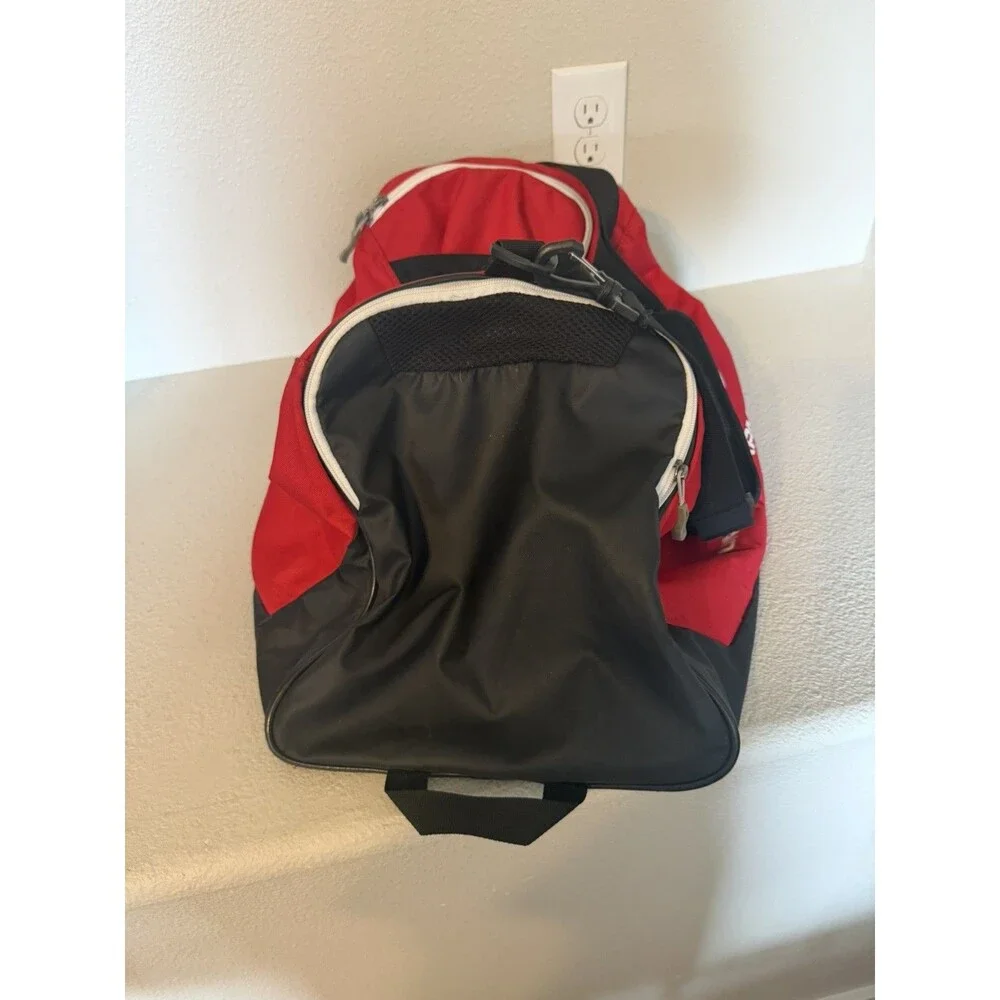 Under Armour Storm Duffel Bag Red Large Gym Training Workout Sports Strap